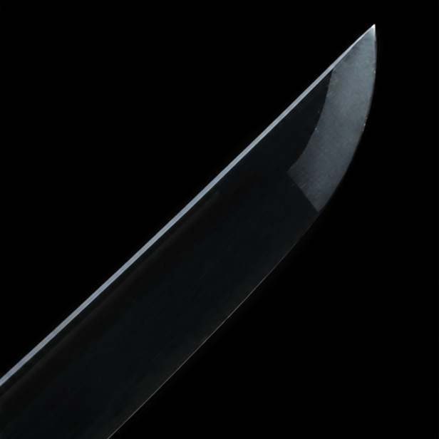 Black Titanium Katana – Carbon Steel Premium Samurai Sword