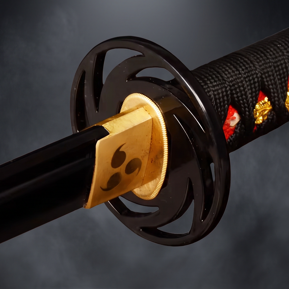 Crimson Shadow Katana | Carbon Steel Collector Edition