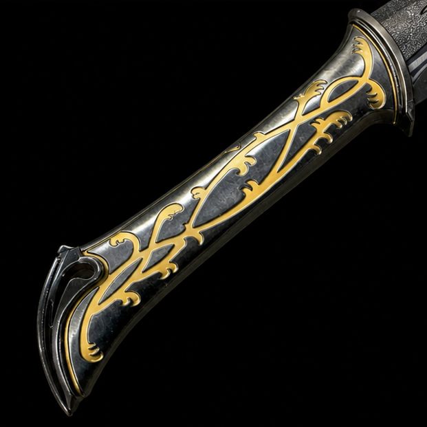 King Thranduil’s Double-Bladed Sword Replica – The Hobbit film series Elven Collector Edition