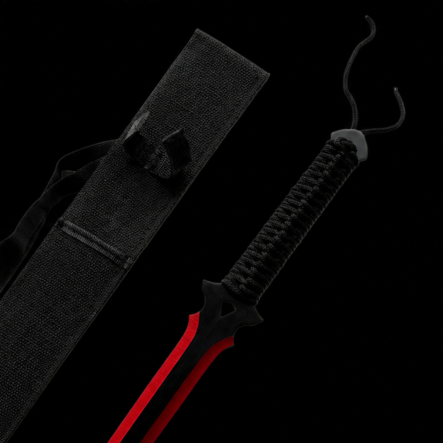 Twin Edge Ninja Throwing Sword – Stainless Steel Display Blade