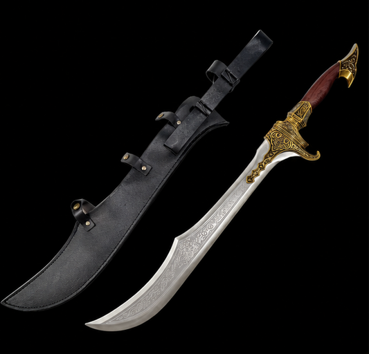 Basim’s Sword Replica – Assassin's Creed Mirage Decorative Scimitar