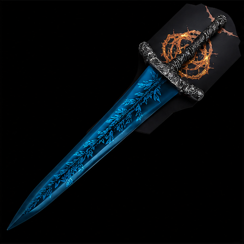 Dark Moon Greatsword Replica with Wall Plaque – Elden Ring Collector Edition