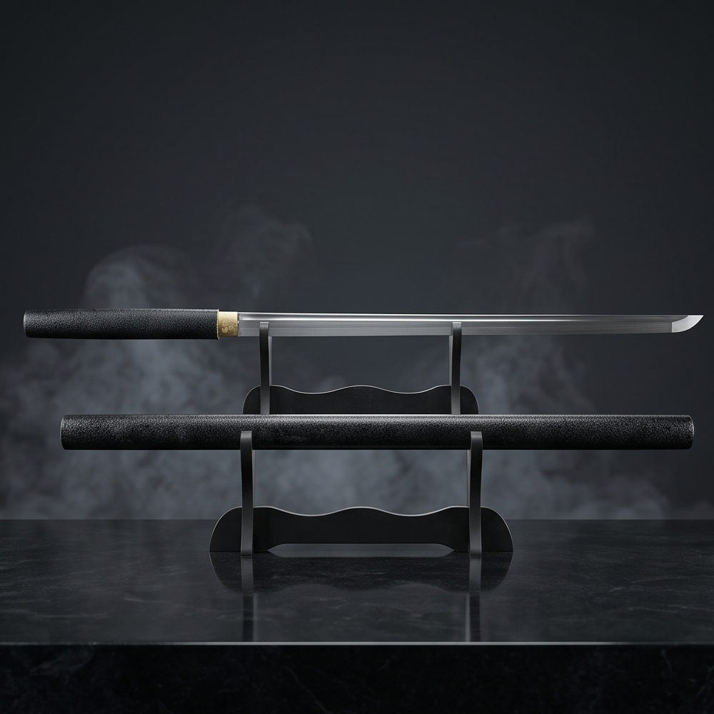 Chokutō-Inspired Sword – 103cm Carbon Steel Collector Replica