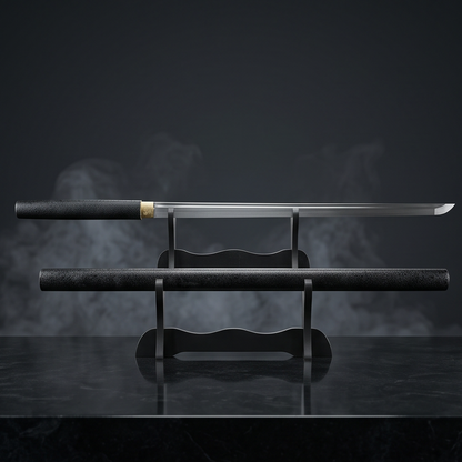 Chokutō-Inspired Sword – 103cm Carbon Steel Collector Replica