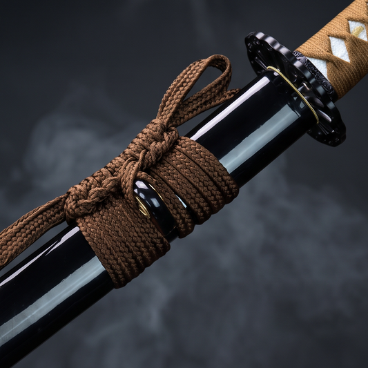 Brown Dragon Katana | Carbon Steel Collector Edition