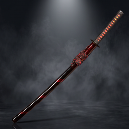 Crimson Shadow Katana | Carbon Steel Collector Edition