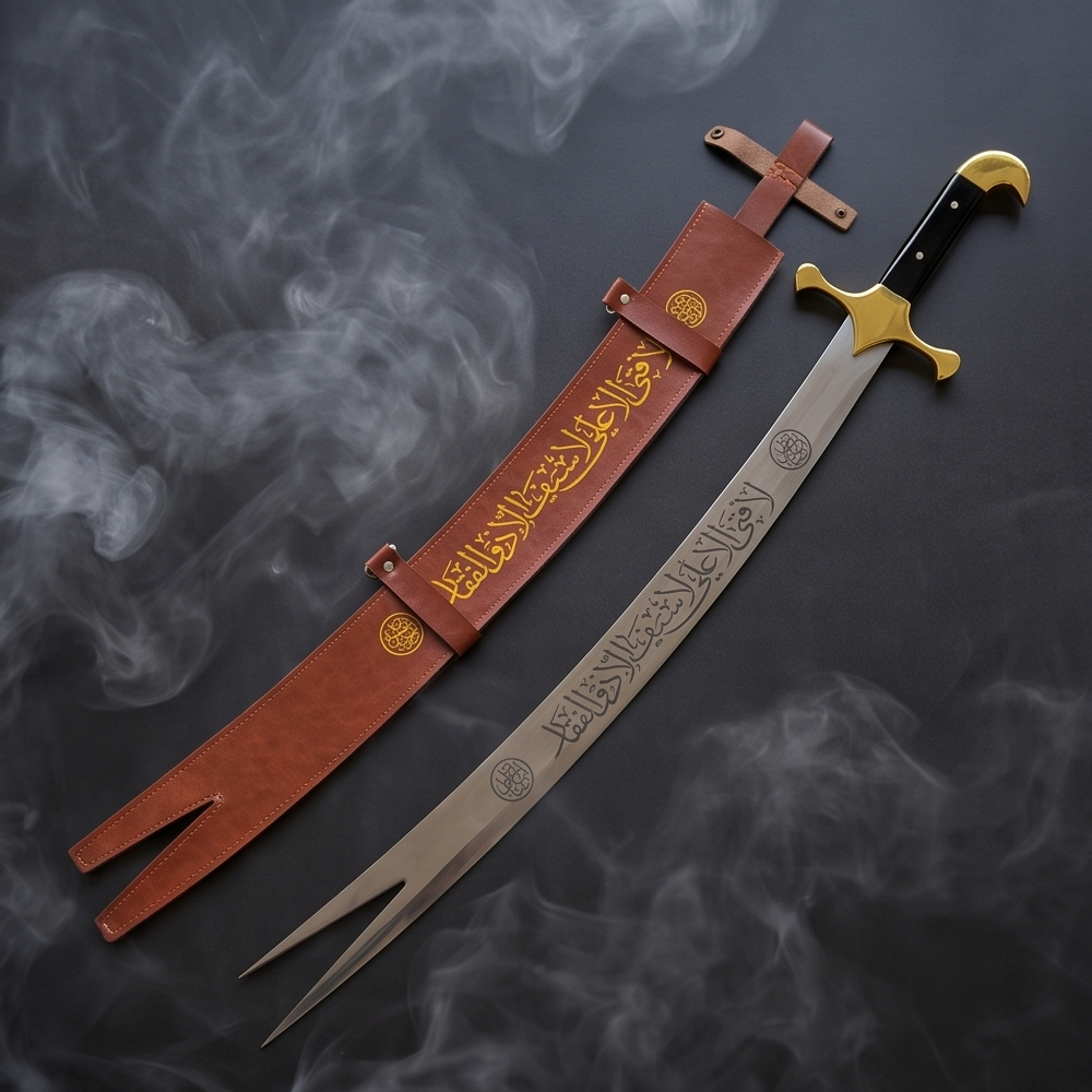 Imam Ali Inspired Arabic Sword – Decorative Display Piece