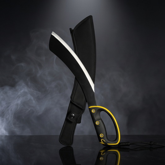 Serrated Tactical Kukri Machete | Collector Edition
