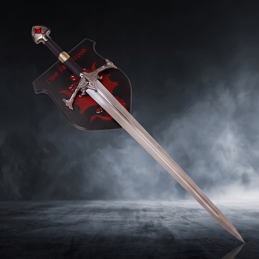 Blackfyre Replica with Targaryen Dragon Wall Plaque | Collector Edition
