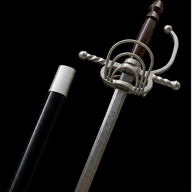 Maelle’s Maellum Rapier Replica – Clair Obscur: Expedition 33 Decorative Sword