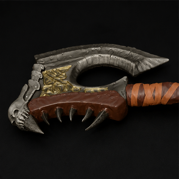 Grommash Hellscream’s Gorehowl Replica – World of Warcraft Decorative Axe