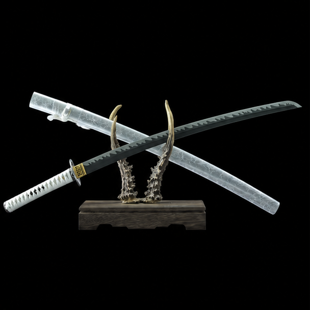 White Ghost Katana – High Manganese Steel Premium Samurai Sword