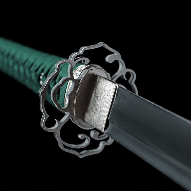 Emerald Dragon Katana – High Manganese Steel Premium Samurai Sword