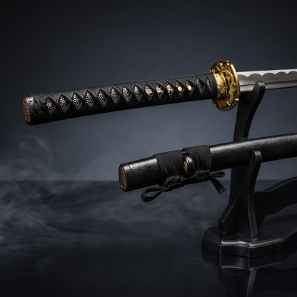Golden Crest Katana – Black & Gold Collector Edition