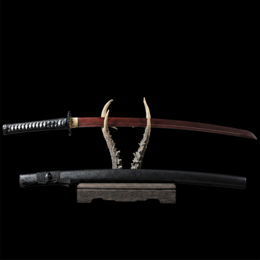 Damascus Steel Katana – Premium Decorative Samurai Sword