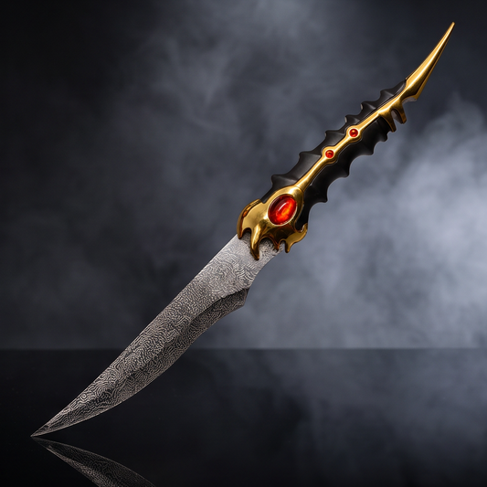 Arya Stark's Catspaw Dagger Replica with House Stark Wall Plaque | Game of Thrones Collector Edition