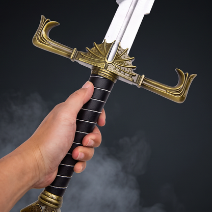Blackfyre Replica with House Targaryen Wall Plaque | Damascus Collector Edition