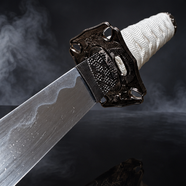 Black & Gold 3-Piece Katana Set