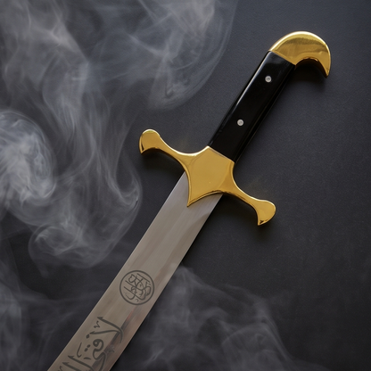 Imam Ali Inspired Arabic Sword – Decorative Display Piece