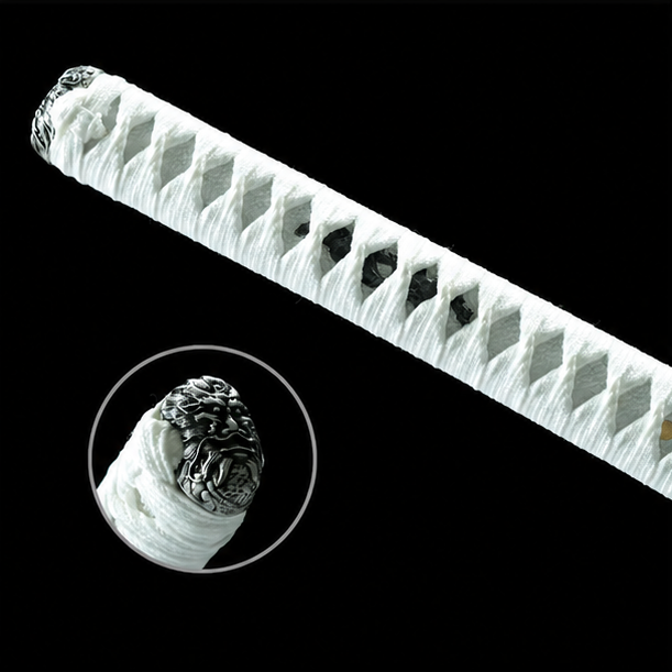 White Ghost Katana – High Manganese Steel Premium Samurai Sword