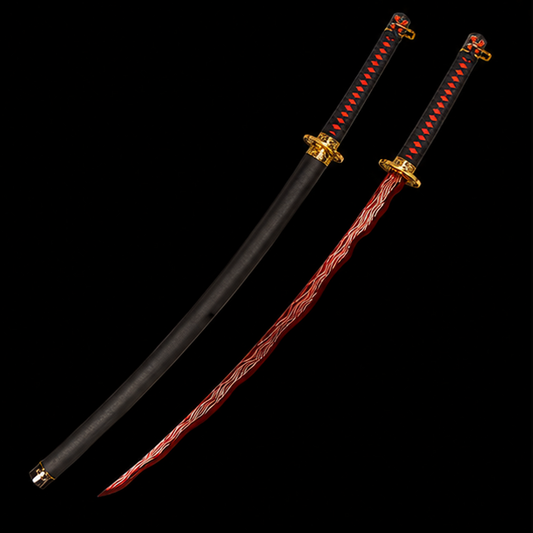 Rivers of Blood Katana Replica – Elden Ring 1045 Carbon Steel Sword