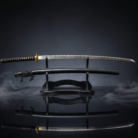 Golden Crest Katana – Black & Gold Collector Edition