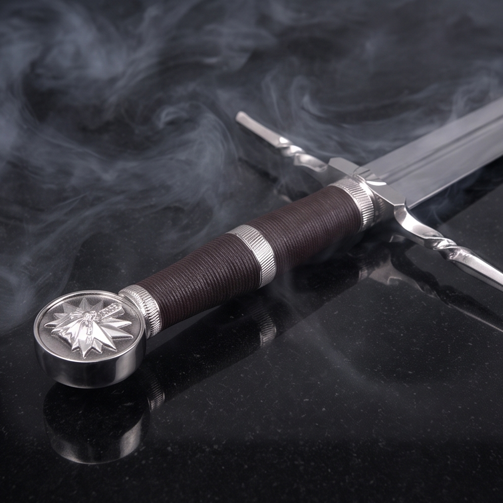 The Witcher Silver Sword Replica | Geralt of Rivia Collector Edition