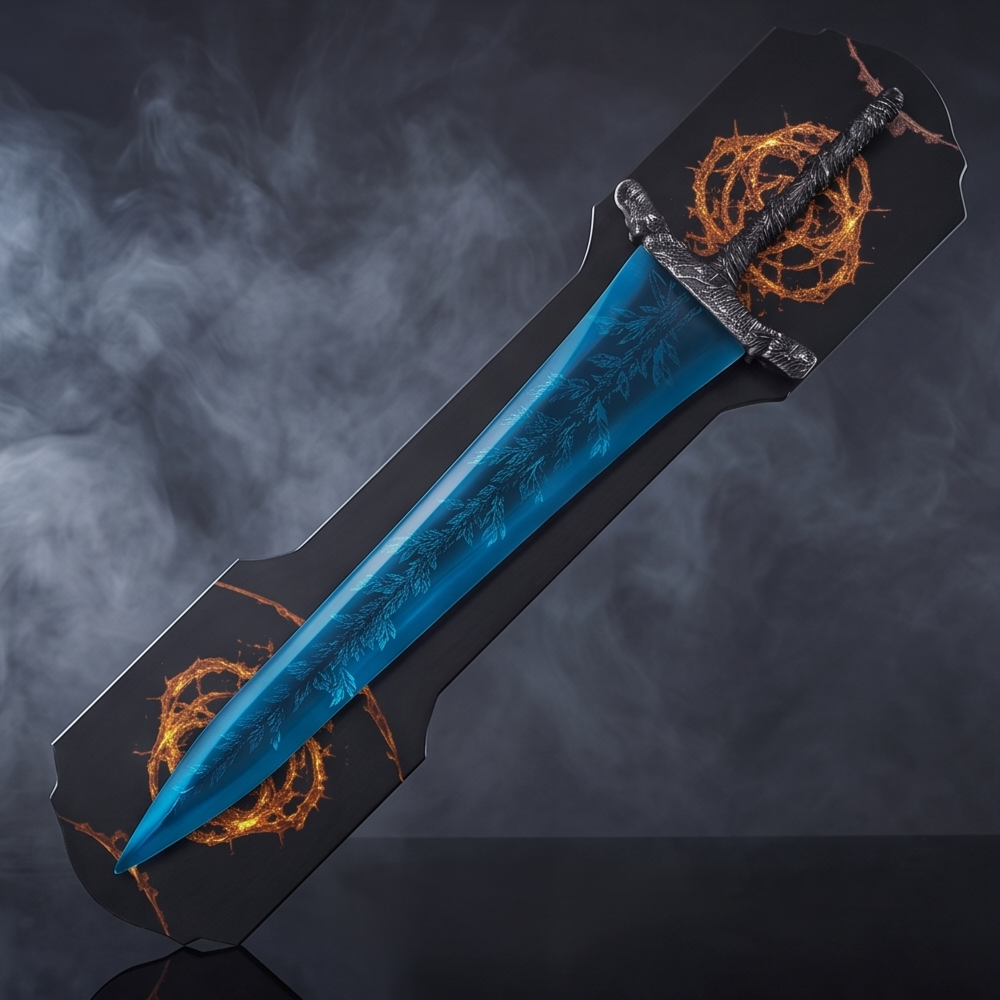 Dark Moon Greatsword Replica with Wall Plaque | Elden Ring Collector Edition
