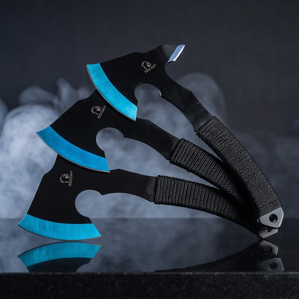 3-Piece Raven Talon Throwing Axe Set – Tactical Collector Edition