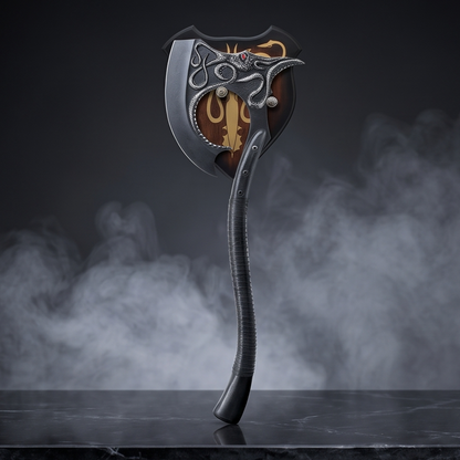 Euron Greyjoy's Kraken Axe Replica with Ironborn Wall Plaque | Game of Thrones Collector Edition