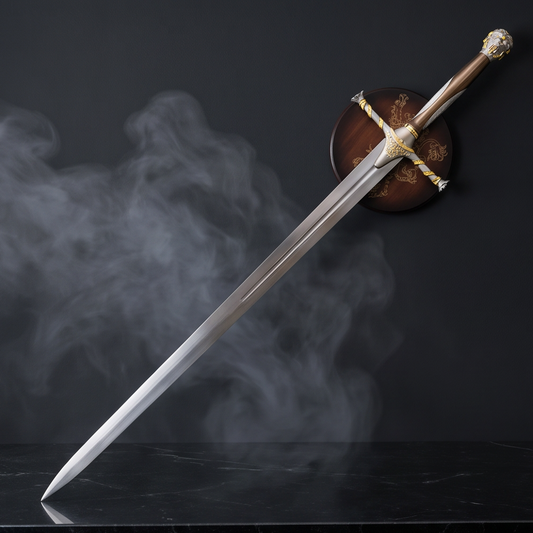 Oathkeeper Replica with Lannister Wall Plaque | Game of Thrones Collector Edition