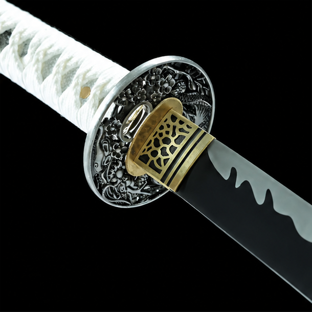 White Ghost Katana – High Manganese Steel Premium Samurai Sword