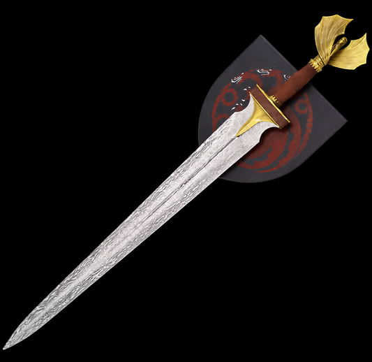 Rhaenyra Targaryen’s Sword Replica with Wall Plaque – House of the Dragon Collector Edition