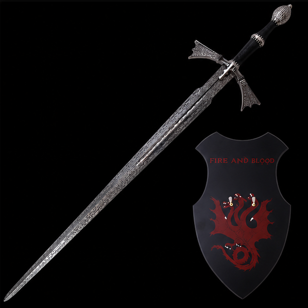 Dark Sister Replica with Targaryen Wall Plaque – House of the Dragon Collector Edition