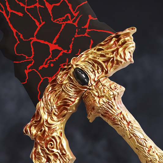 Maliketh's Black Blade Replica with Wall Plaque | Elden Ring Collector Edition