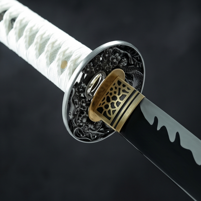 White Ghost Katana | High Manganese Steel Samurai Sword