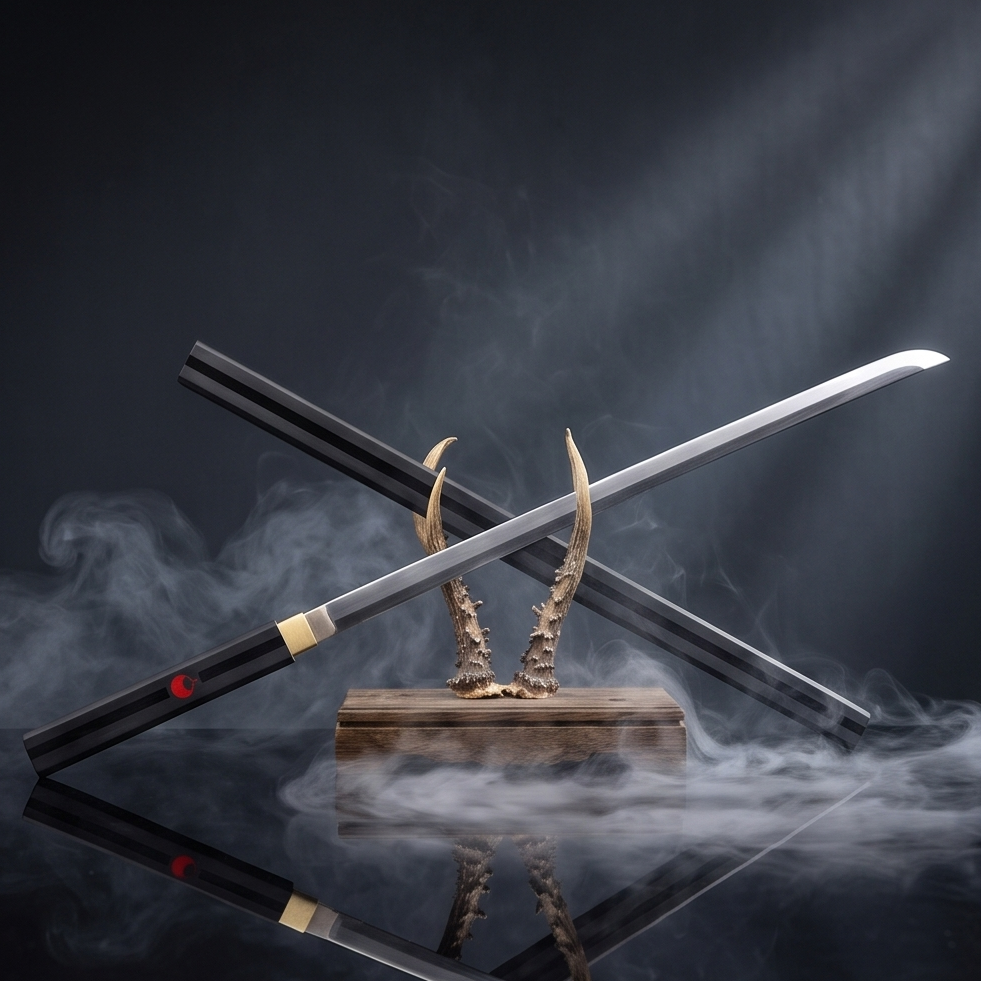 Sasuke Uchiha’s Black Katana – Naruto Anime Replica