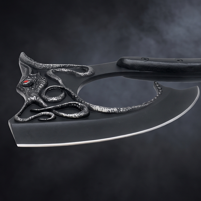 Euron Greyjoy's Kraken Axe Replica with Ironborn Wall Plaque | Game of Thrones Collector Edition