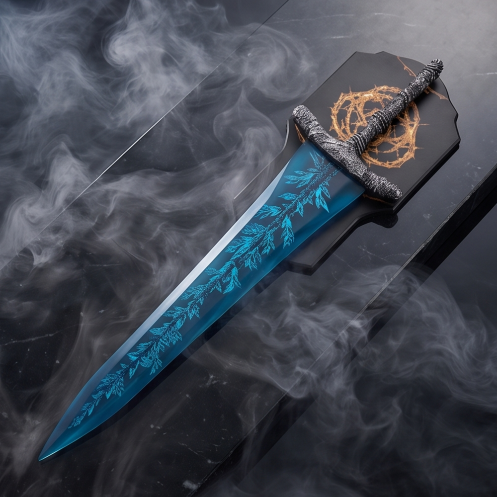 Dark Moon Greatsword Replica with Wall Plaque | Elden Ring Collector Edition