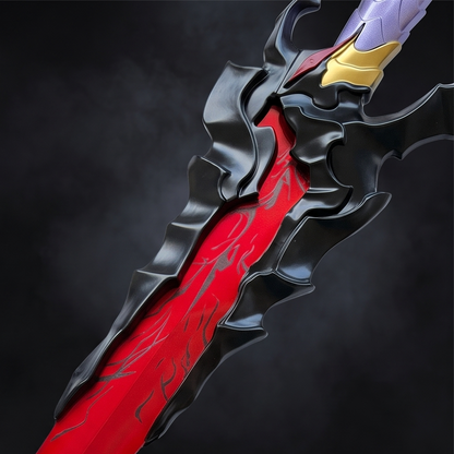 Kamish's Sword of Wrath – Solo Leveling Cosplay Prop