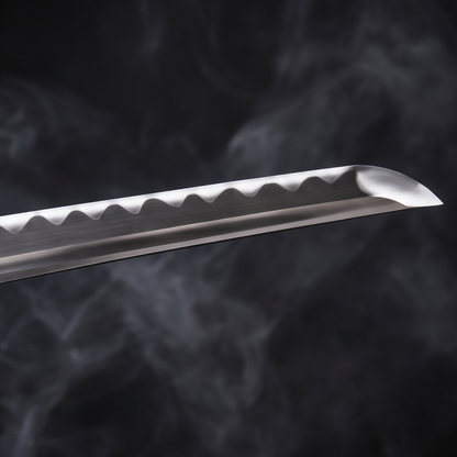 Crimson Gold Wave Katana – Collector’s Statement Piece