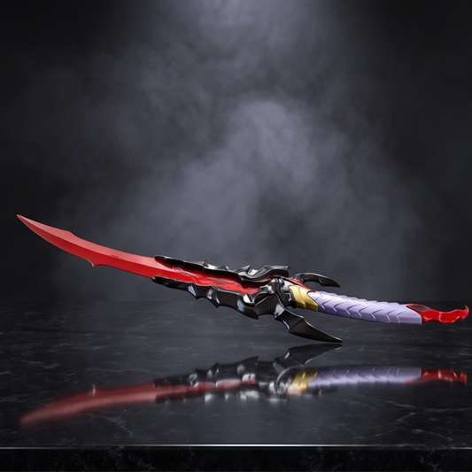 Kamish's Sword of Wrath – Solo Leveling Cosplay Prop