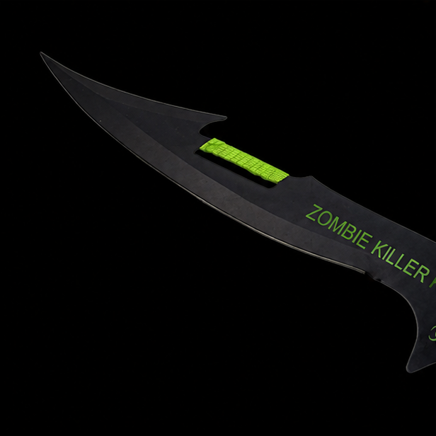 Zombie Killer Throwing Knives Set – Dual Tactical Kunai with Nylon Sheath