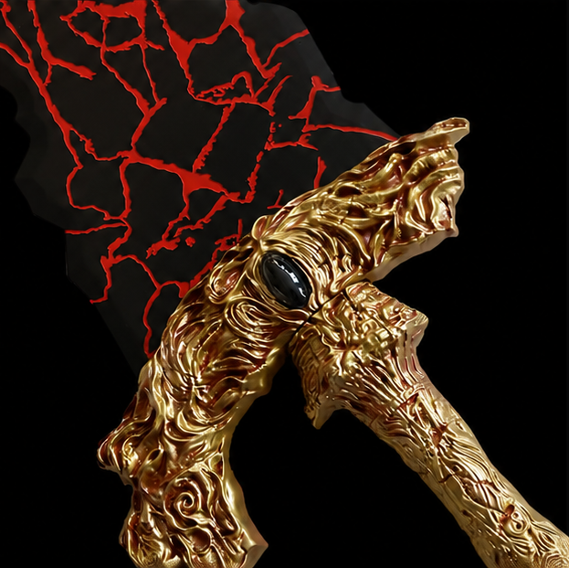 Maliketh’s Black Blade Replica with Wall Plaque – Elden Ring Collector Edition