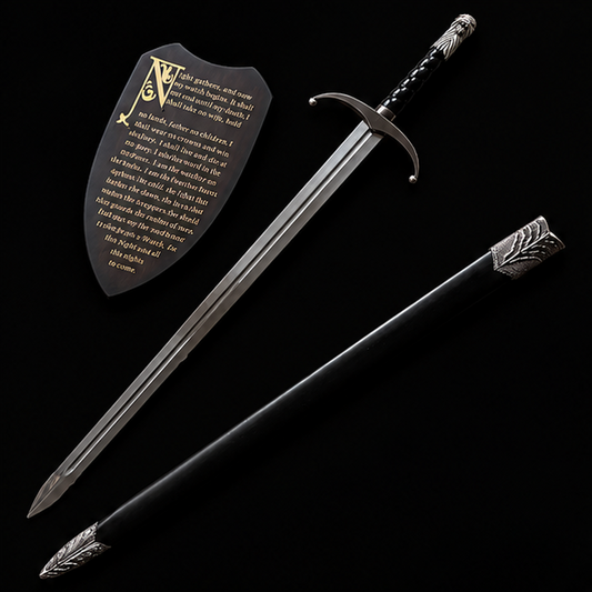 Longclaw Replica with Wall Plaque – Game of Thrones Collector Edition