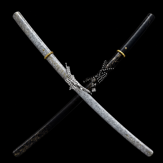 The Soul of Mount Yama Katana Replica – Japanese Fantasy Sword with Dual Scabbards