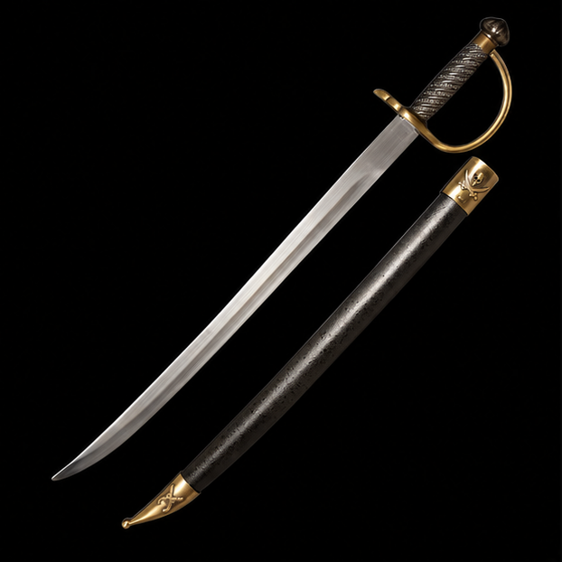 Captain Jack Sparrow’s Cutlass Replica – Pirates of the Caribbean film series Collector Edition