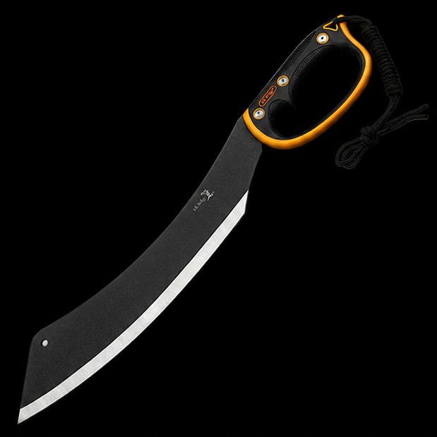 Serrated Tactical Kukri Machete with Sheath – Outdoor Survival Edition