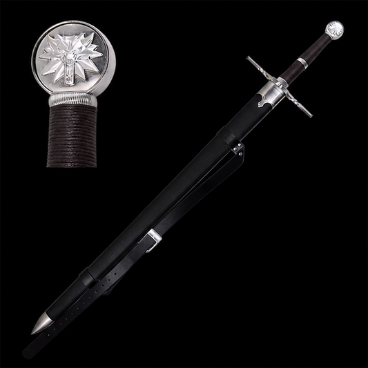 The Witcher Silver Sword Replica – Geralt of Rivia Collector Edition with Scabbard