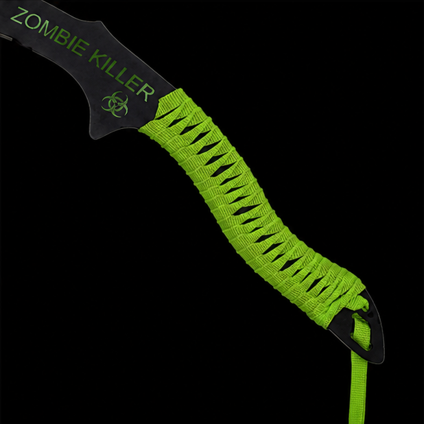 Zombie Killer Throwing Knives Set – Dual Tactical Kunai with Nylon Sheath